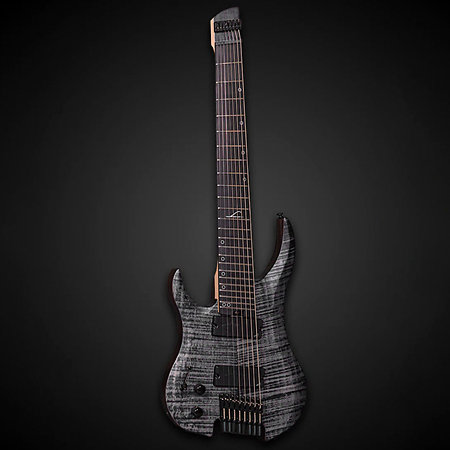 Ghost Super Shred 8 String Multi-Scale Left Handed Black Legator