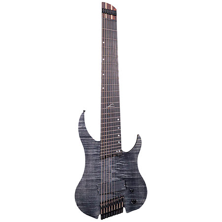 Ghost Super Shred 9 Strings Multi-Scale Black Legator