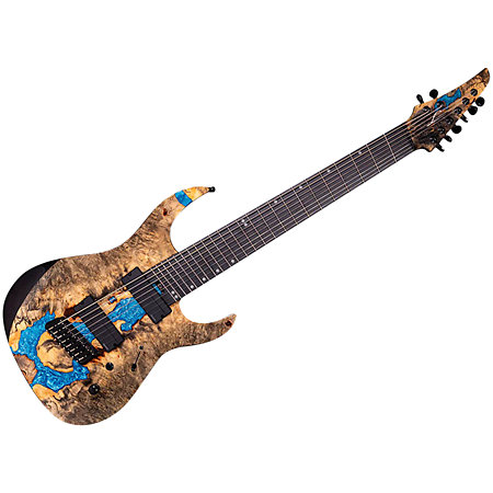 Legator Ninja X 8-string Multiscale Caribbean + Housse