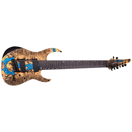 Legator Ninja X 8-string Multiscale Caribbean + Housse