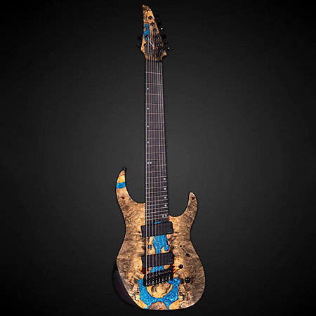 Ninja X 8-string Multiscale Caribbean + Housse Legator