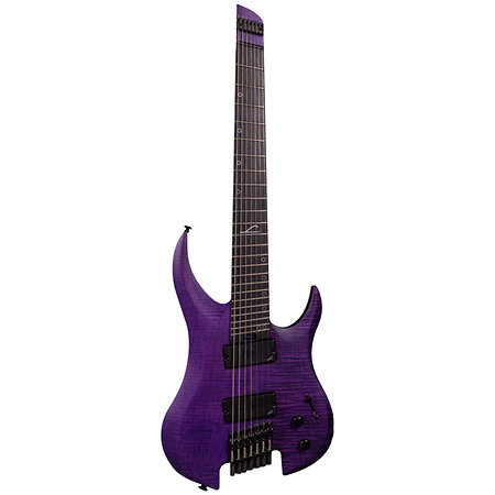Ghost Super Shred 7 string Multi-scale Purple Legator