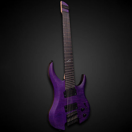 Ghost Super Shred 7 string Multi-scale Purple Legator