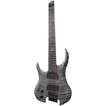 Ghost Super Shred 7 string Multi-scale Left Handed Black Legator