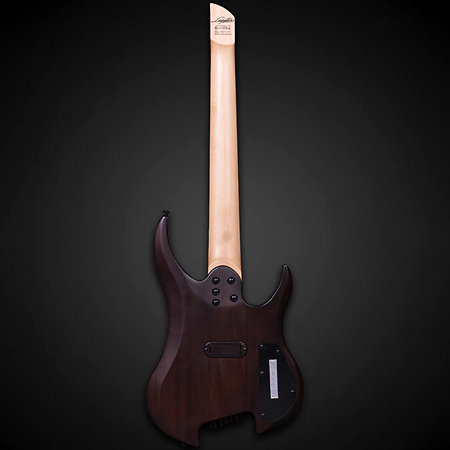 Ghost Super Shred 7 string Multi-scale Left Handed Black Legator