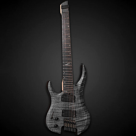 Ghost Super Shred 7 string Multi-scale Left Handed Black Legator