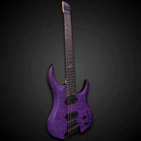 Ghost Super Shred 6 string Multi-scale Purple Legator