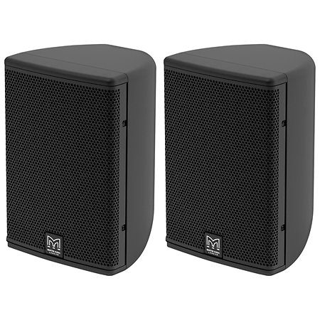 Martin Audio CDD5BTX-MAR Coaxiale 5"/0,7" commutable 100V noir Marine (la paire)