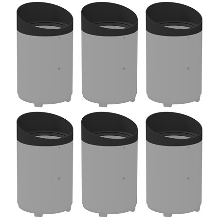 StarWay Pack Top Hat Réflecteur (lot de 6)