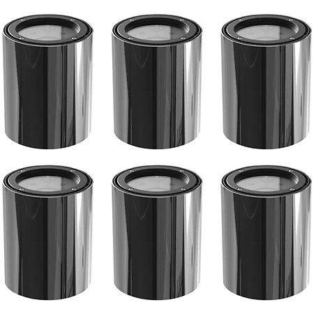 StarWay Pack Cover Chrome (lot de 6)