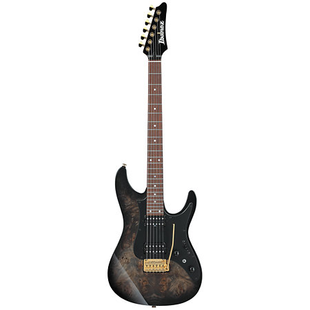 AZ41P1PB Transparent Gray Burst + housse Ibanez