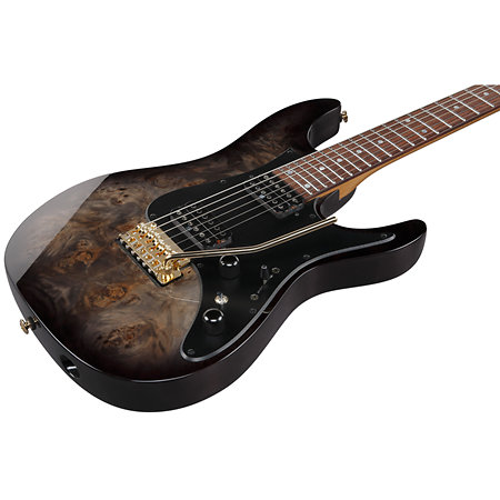 AZ41P1PB Transparent Gray Burst + housse Ibanez