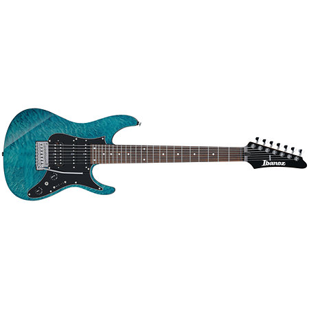 AZ447P1QM Cosmic Blue + housse Ibanez