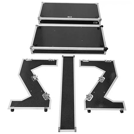 Table DJ Workstation Z Wheel Silver MK2 Walkasse