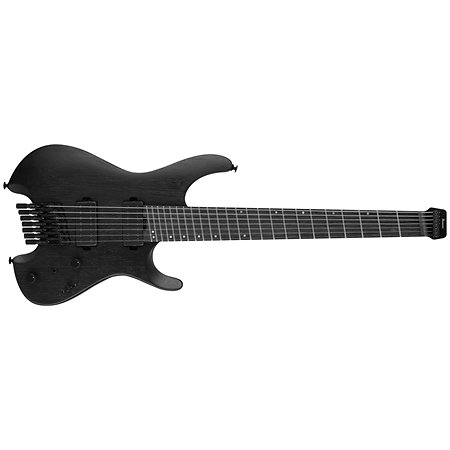 QX527B Weathered Black 7 cordes + housse Ibanez