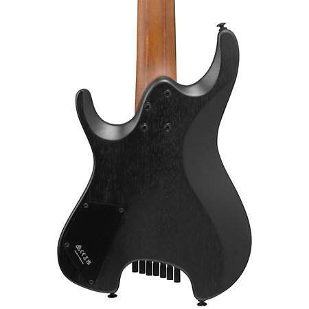 QX527B Weathered Black 7 cordes + housse Ibanez