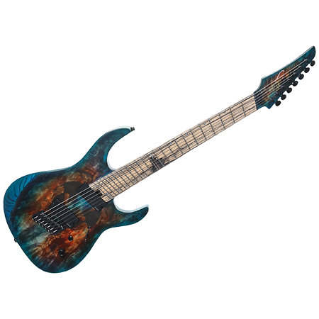 Legator Ninja X 7 String Multi-scale Galaxy + Housse