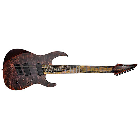 Legator Ninja X 7 String Multi-scale Blood Moon + Housse