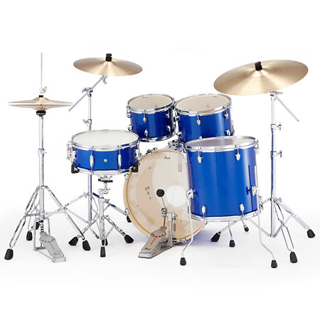 EXX705NNBRC-863 Export 20" 5 fûts Midnight Blue + Pack HWP-834 + Pack cymbales PX Pearl