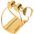 AMG Ligature fil Plaquée Or Saxophone Alto Brancher