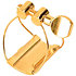 BMG Ligature fil Plaquée Or Saxophone Baryton Brancher