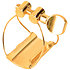 TMG Ligature fil Plaquée Or Saxophone Ténor Brancher