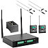 Pack 2x MU-55L + 2x ACT-32TC Lithium + ACT-312II + MP-80 Mipro