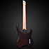 Ghost Super Shred 7 string Multi-scale Left Handed Black Legator
