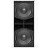 Blackline Q218-B Subwoofer noir 2x18" Martin Audio