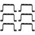 Pack U Bracket Alcor (lot de 6) StarWay