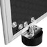 Table DJ Workstation Z Wheel Silver MK2 Walkasse