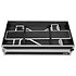 Table DJ Workstation Z Wheel Silver MK2 Walkasse