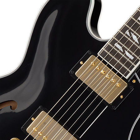 ES-335 Supreme Ebony + Etui Gibson
