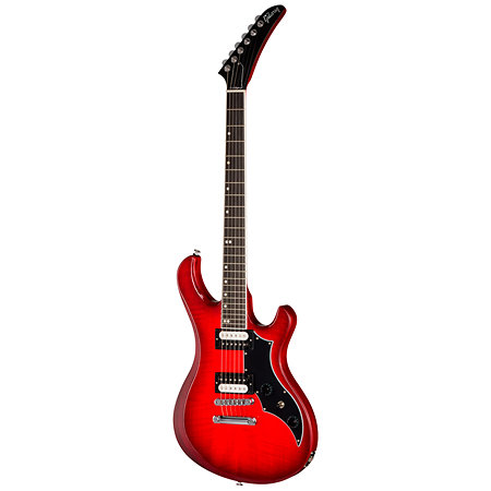 Victory Figured Top Cherry Burst + Etui Gibson