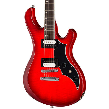 Victory Figured Top Cherry Burst + Etui Gibson