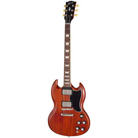 SG Standard 61 Faded Faded Vintage Cherry Satin + Etui Gibson