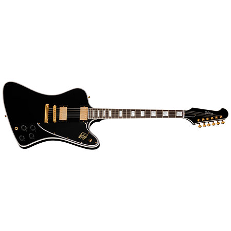 Firebird Custom Bound Head Veneer Ebony + Etu Gibson