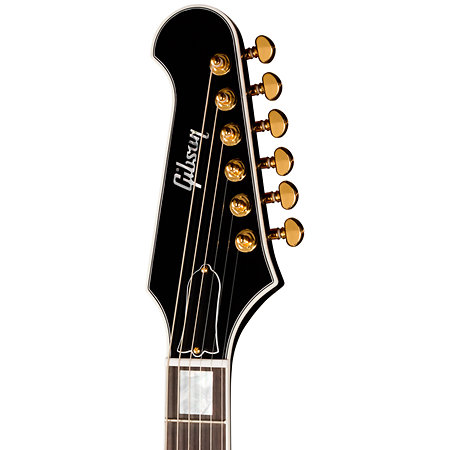 Firebird Custom Bound Head Veneer Ebony + Etu Gibson
