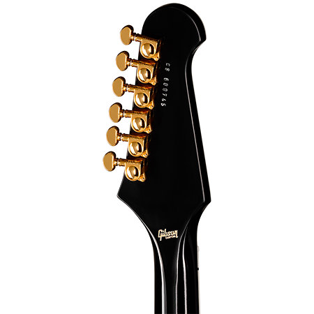 Firebird Custom Bound Head Veneer Ebony + Etu Gibson