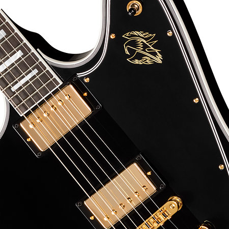 Firebird Custom Bound Head Veneer Ebony + Etu Gibson