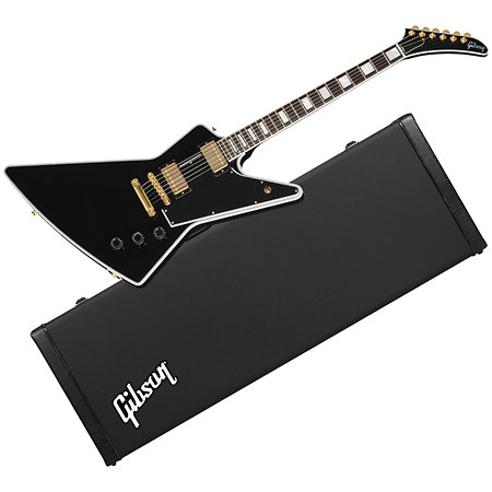 Gibson Explorer Custom Bound Head Veneer Ebony + Etu