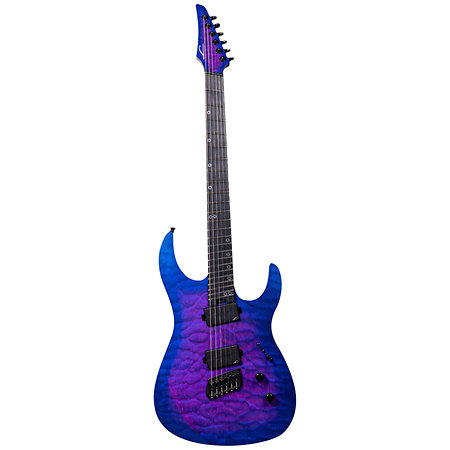 Ninja Super Shred 6-string Multiscale Hyper Nova Blue Legator
