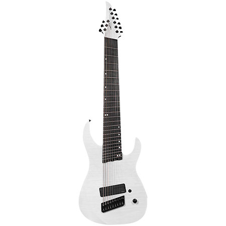 Ninja Super Shred 9-string Multi-scale White Legator