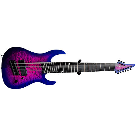 Legator Ninja Super Shred 9-string Multi-scale Hyper Nova Blue