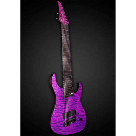 Ninja Super Shred 9-string Multi-scale Purple Legator
