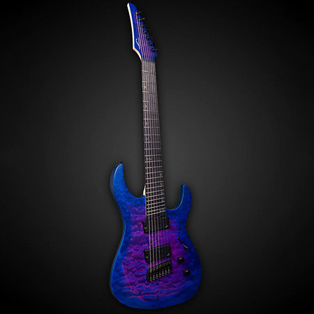 Ninja Super Shred 7-string Multiscale Hyper Nova Blue Legator