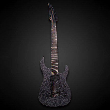 Ninja Super Shred 7-string Multi-scale Black Legator