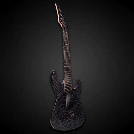 Ninja Super Shred 7-string Multi-scale Black Legator