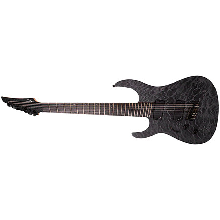 Legator Ninja Super Shred 7-string Lefty Multi-scale Black