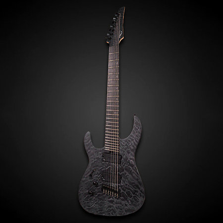 Ninja Super Shred 7-string Lefty Multi-scale Black Legator